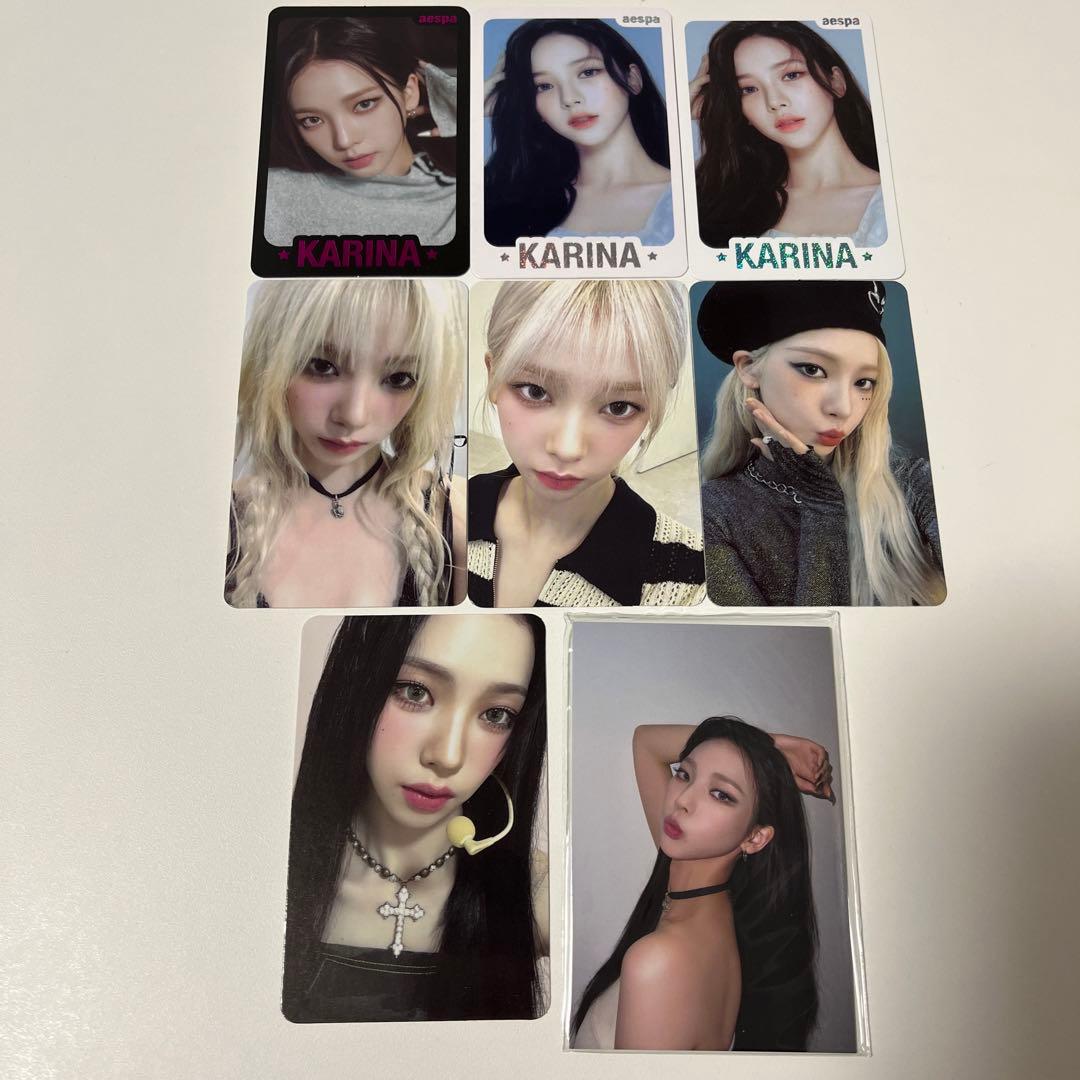 aespa カリナ トレカ MY WORLD 5枚セット まとめ売り - メルカリ