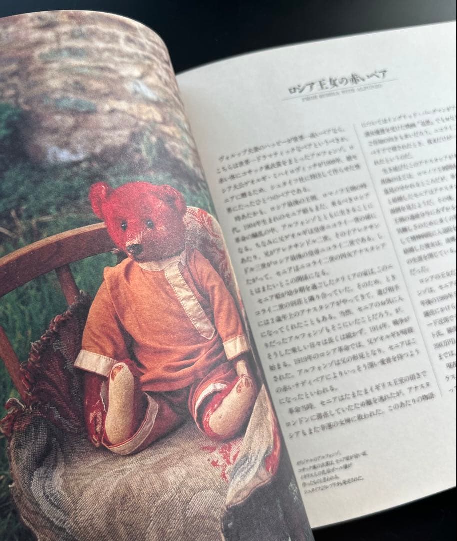 希少品・1993年発売】TED テディベア大全／豪華写真集＊扶桑社