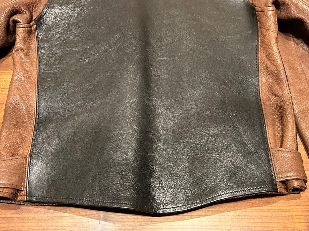 Heller's cafe ヘラーズカフェ モーターサイクルジャケット 38 - メルカリ