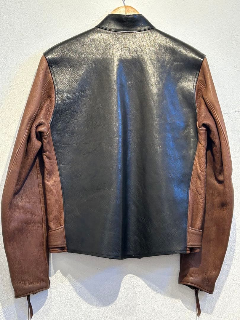 Heller's cafe ヘラーズカフェ モーターサイクルジャケット 38 - メルカリ