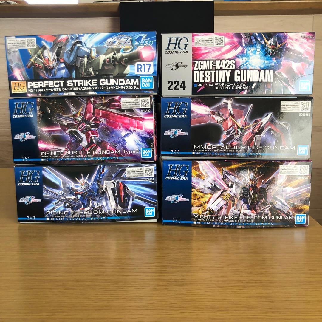 ガンダムSEED ガンプラ 6点まとめ売り