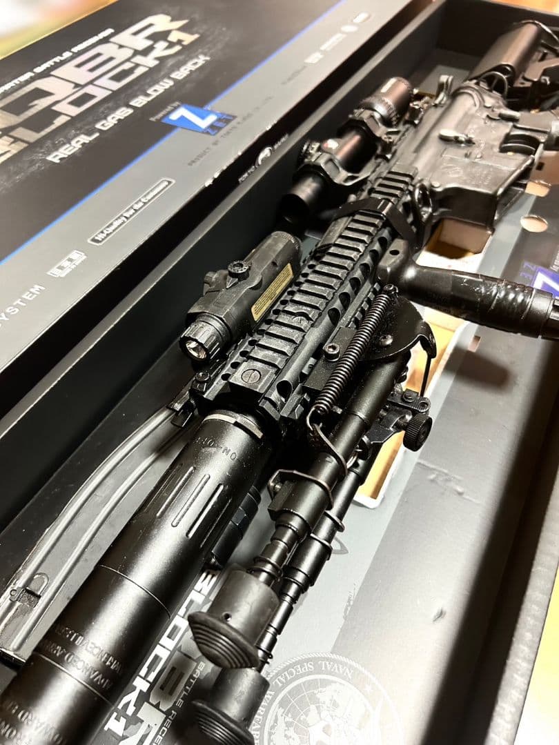 東京マルイ CQBR BLOCK1 ガスブローバック カスタム品