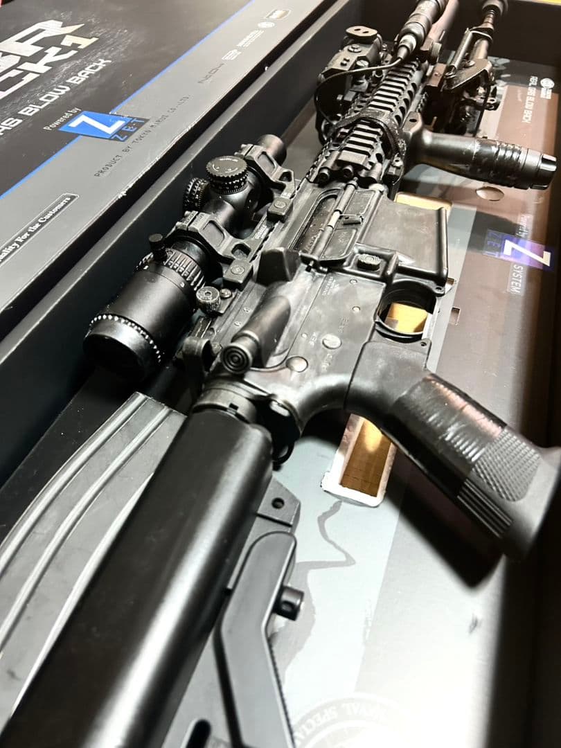 東京マルイ CQBR BLOCK1 ガスブローバック カスタム品