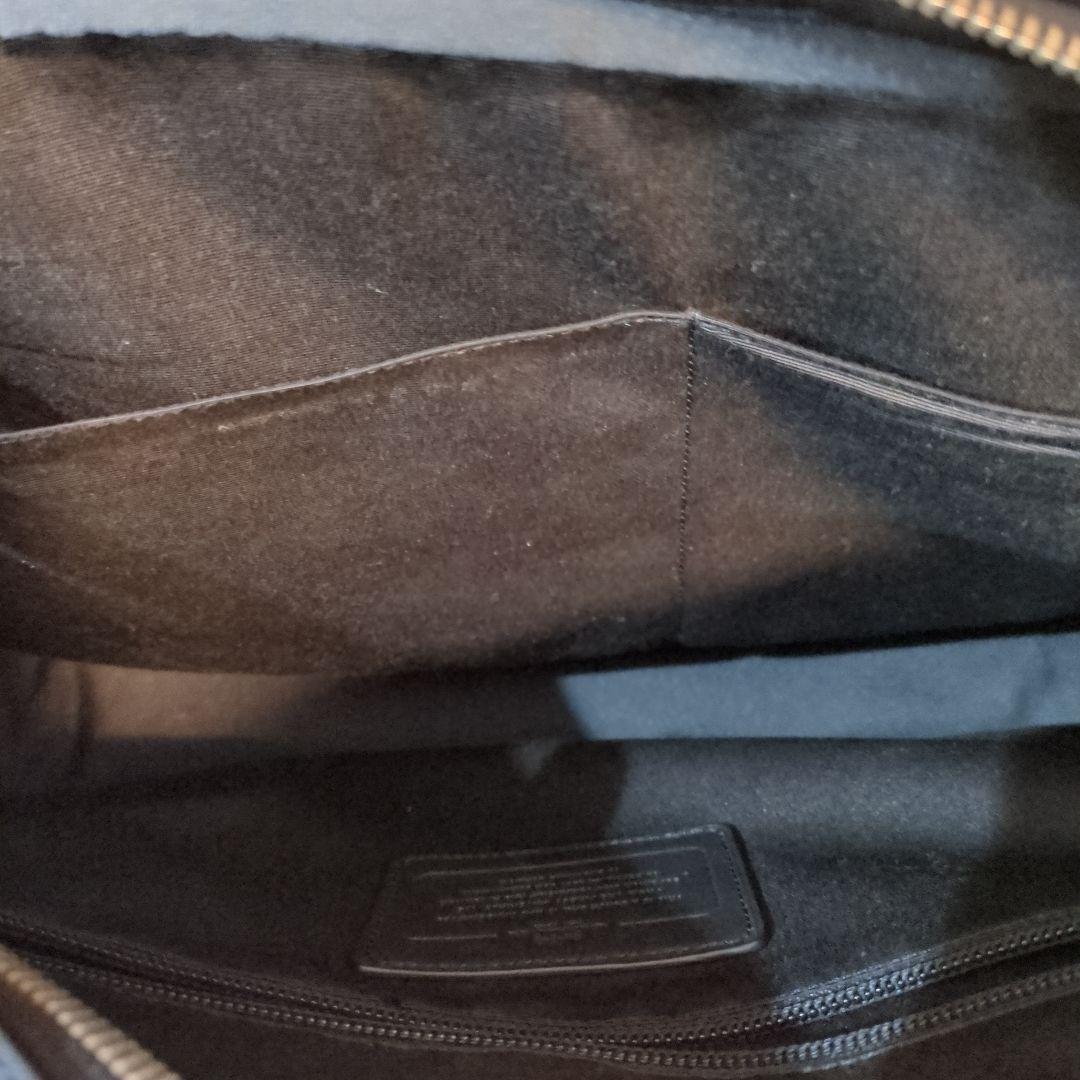 COACH コーチ レキシントン サフィアーノ レザー スリム ビジネスバッグ