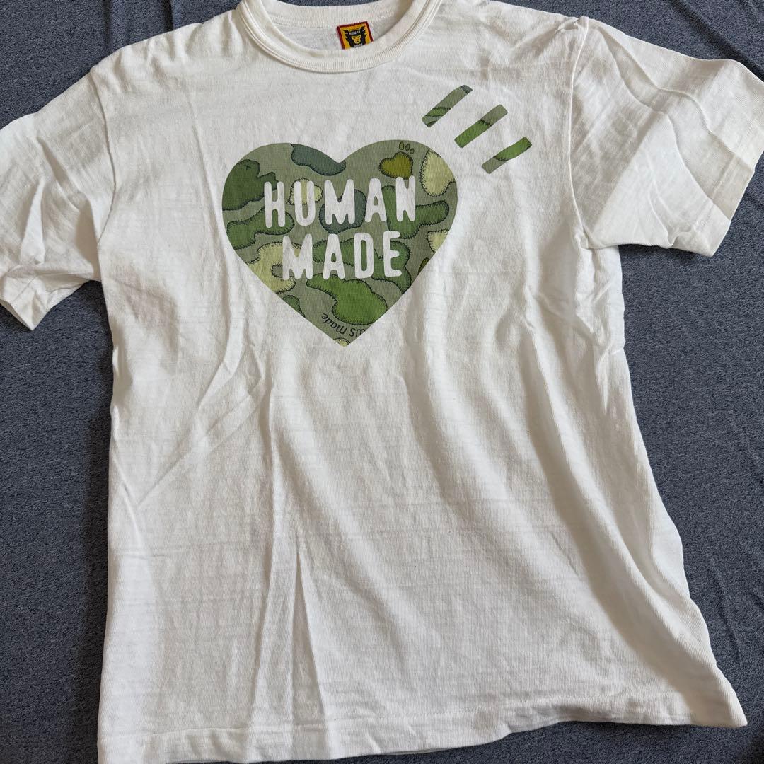 HUMAN MADE ハート型ロゴ Tシャツ Sサイズ