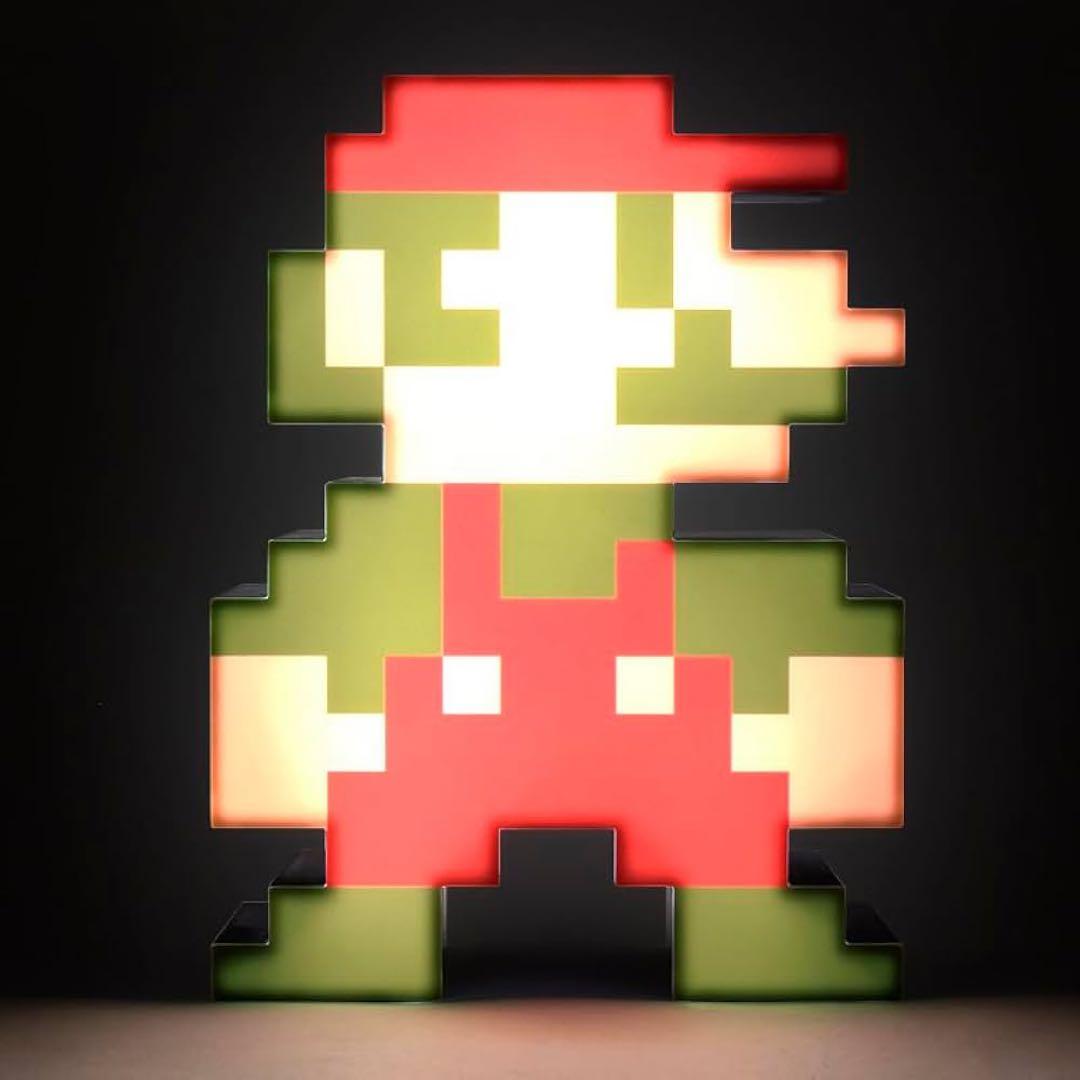 海外限定】スーパーマリオ ドット絵ライト 【Paladone】 - メルカリ