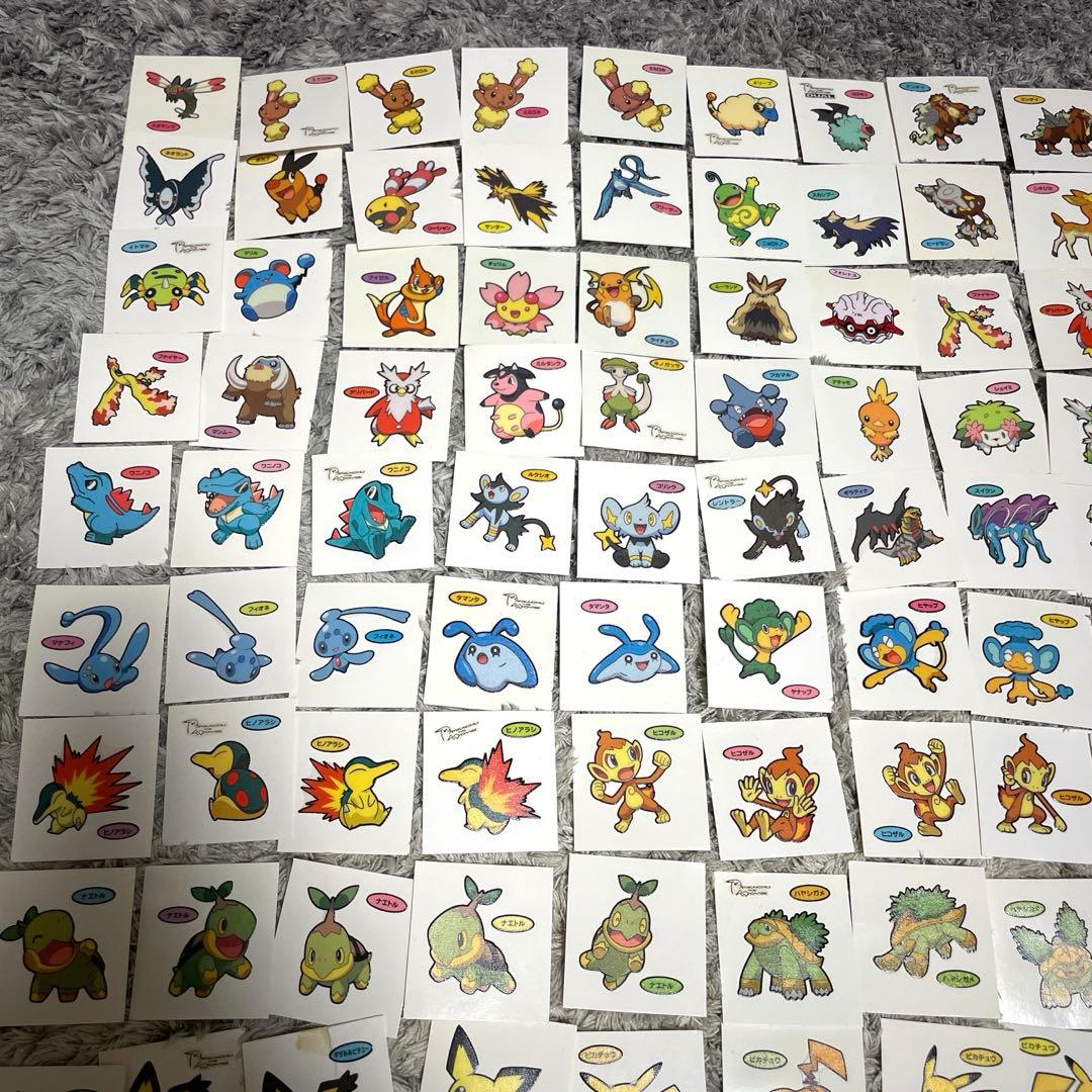 11月値下げ】ポケモンパンシール ポケモン シール 144枚 絵柄被りなし