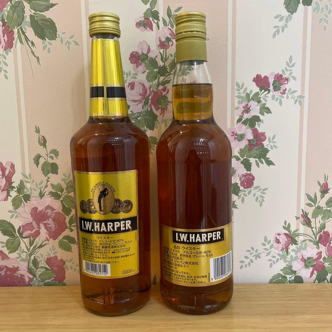 IWハーパー 旧ボトル 旧旧ボトル 2本セット - メルカリ
