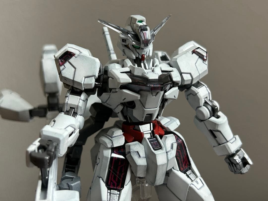 塗装済完成品 HG ガンダムキャリバーン & エアリアル改修型姉妹ゲン