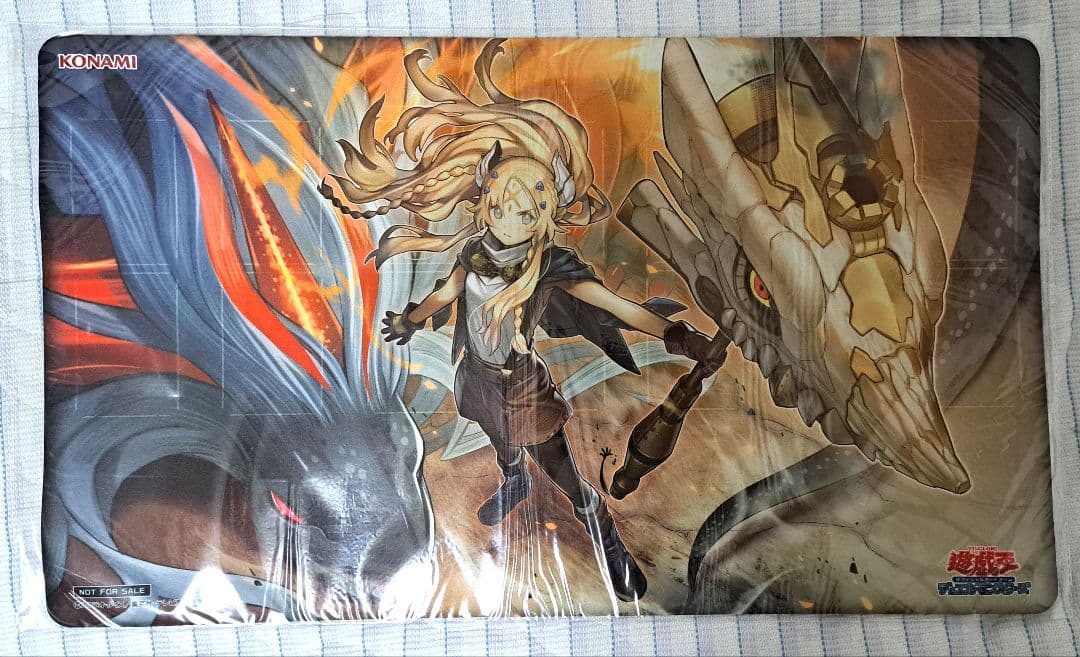 遊戯王の日 プレイマット エクレシア 白の聖女エクレシア 公式プレイ