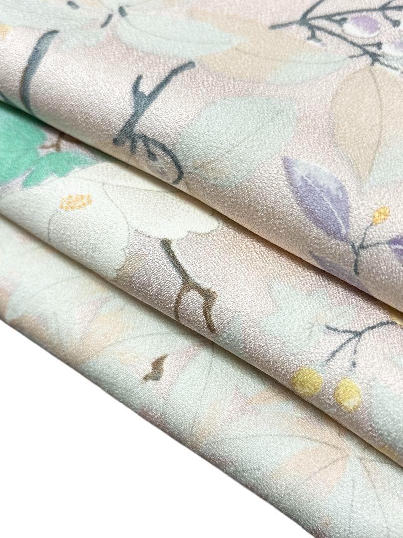 A30美品 訪問着 四季花付け下げ訪問着結婚式 披露宴 パーティー 結納