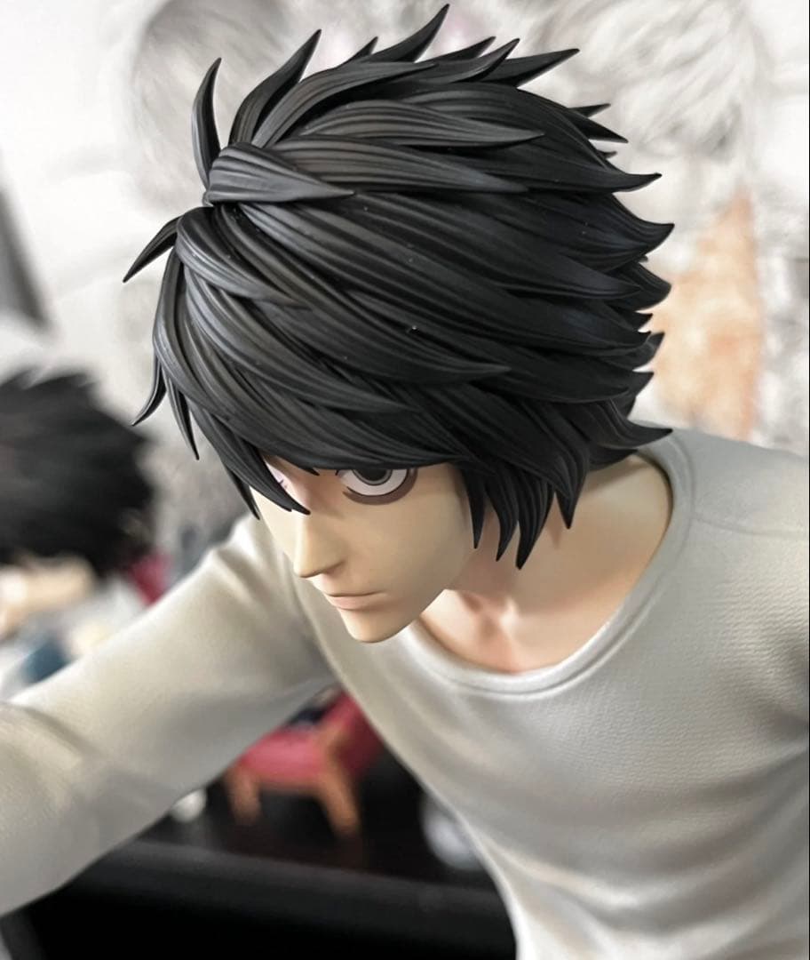 デスノート エル・ローライト L ガレージキット ガレキ スタチュー⑤