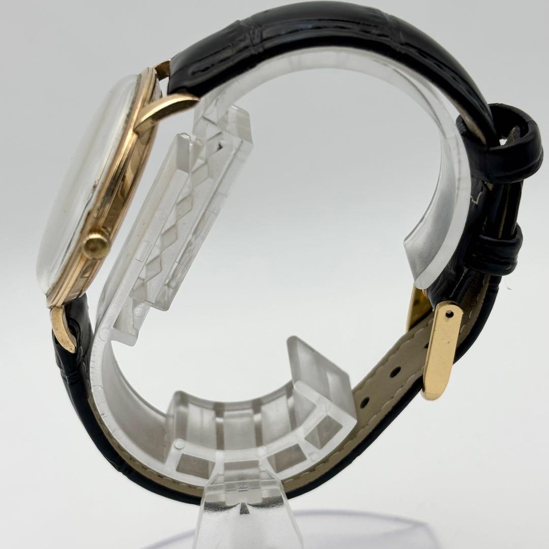 【稼働品】SEIKO／ゴールドフェザー 14K 手巻き 25石 メンズ腕時計