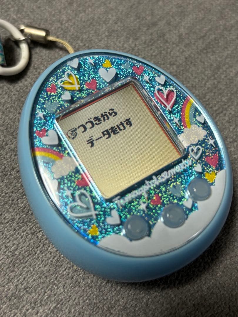 たまごっち　みーつ　メルヘン　ストラップ付き　　ver.blue 水色