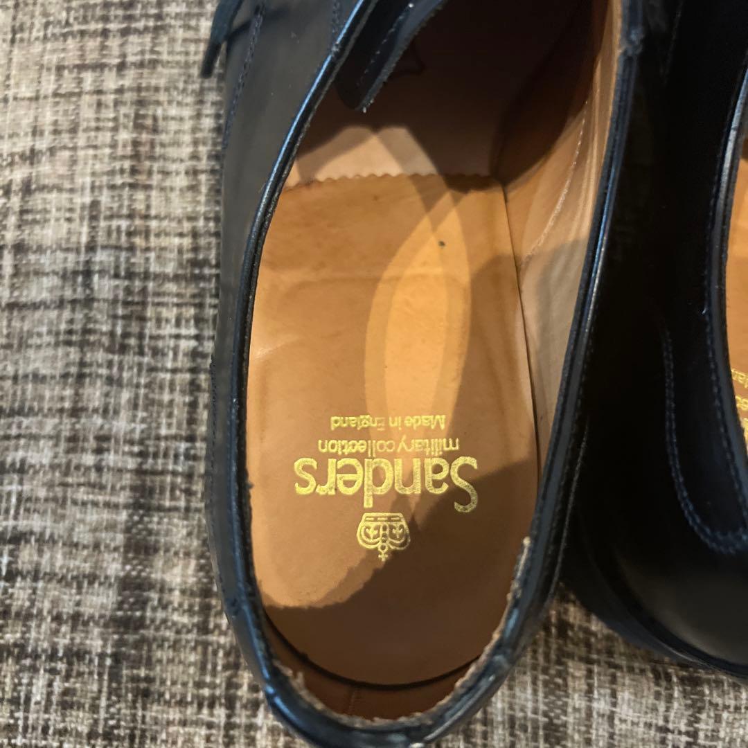 Sanders ブラック ドレスシューズ