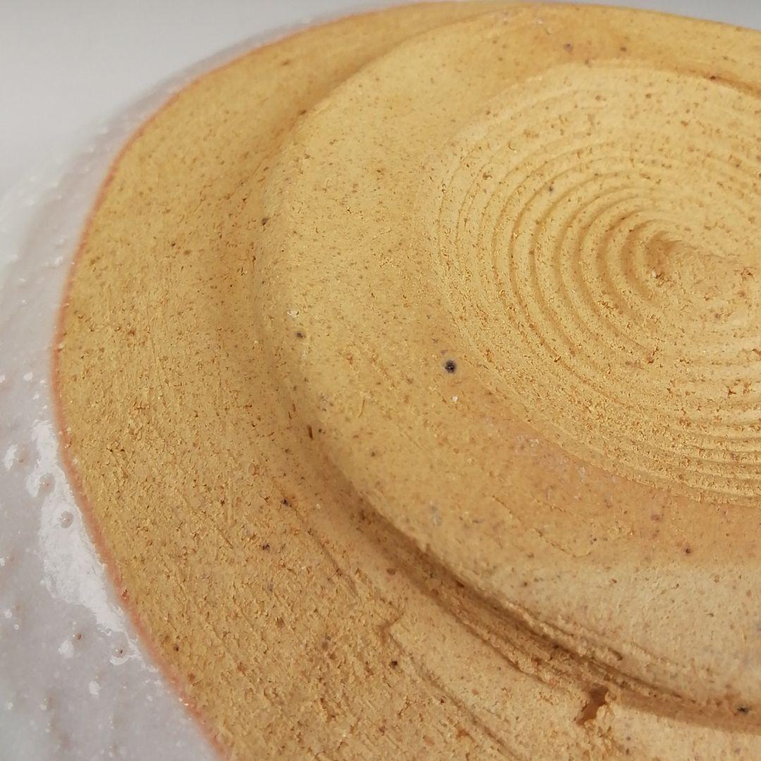 S947 茶碗 『白志野 火付 茶碗』『佐藤重 造』 共箱 抹茶碗 茶道具