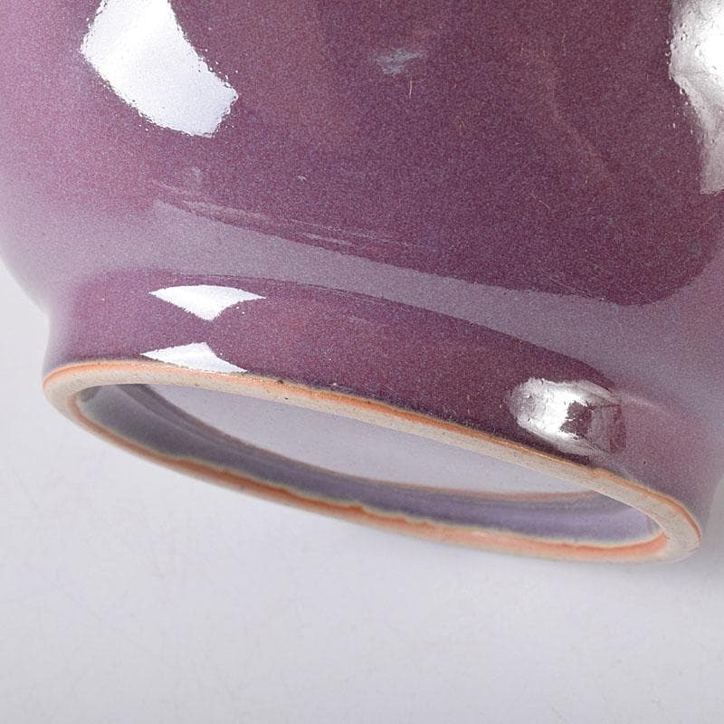 中国 宋代 鈞窯 丁香紫釉 蒜口瓶 M 7640C - メルカリ