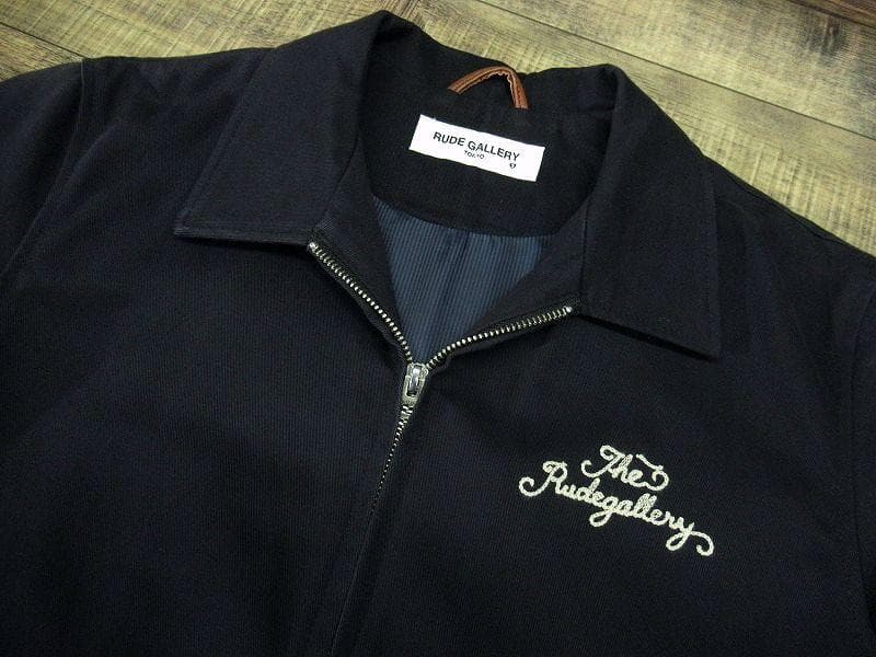 16AW ルードギャラリー ロゴ 刺繍 スイングトップ ドリズラー