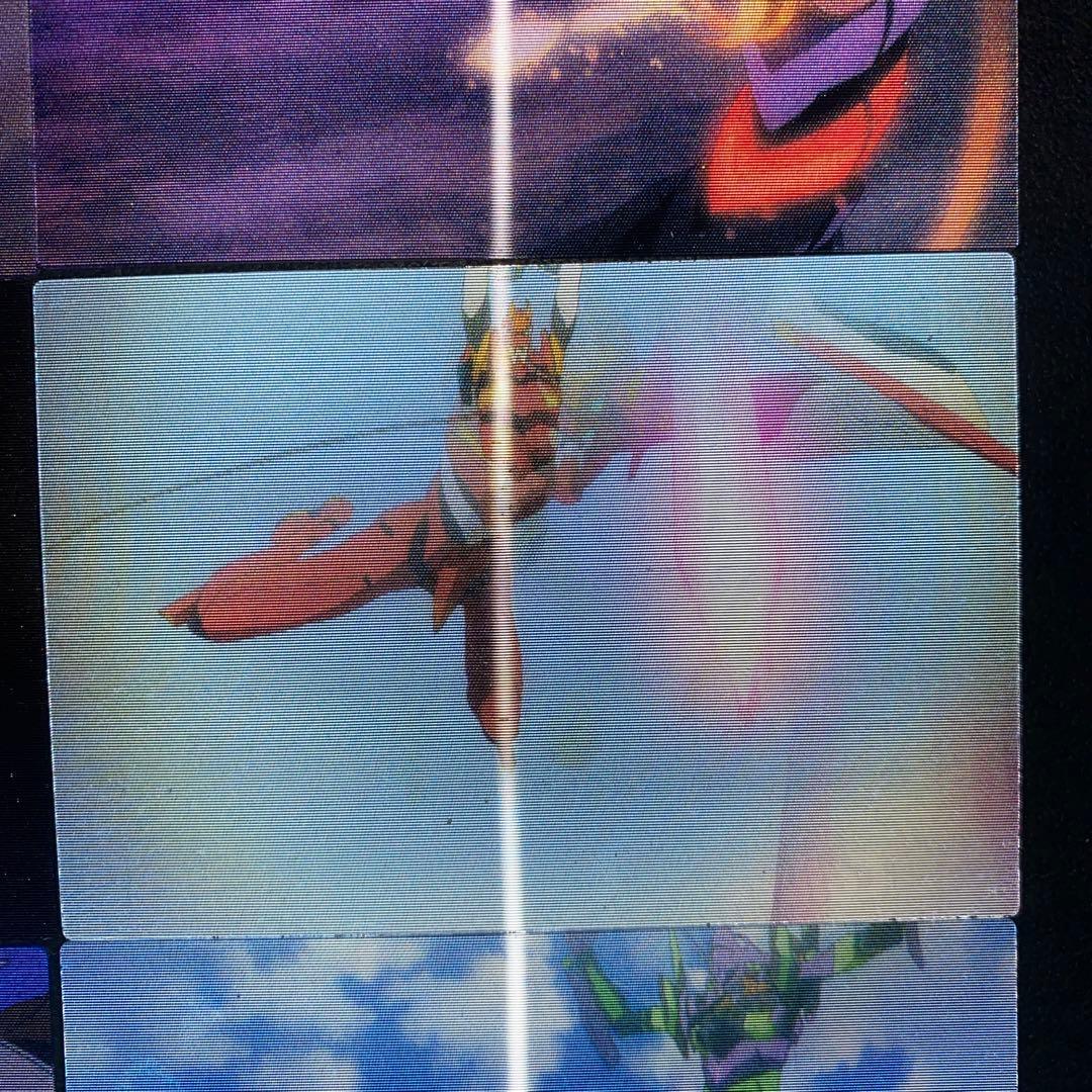 エヴァンゲリヲンチップス　3DカードCH2.3.5.7.8.9.10.11.12