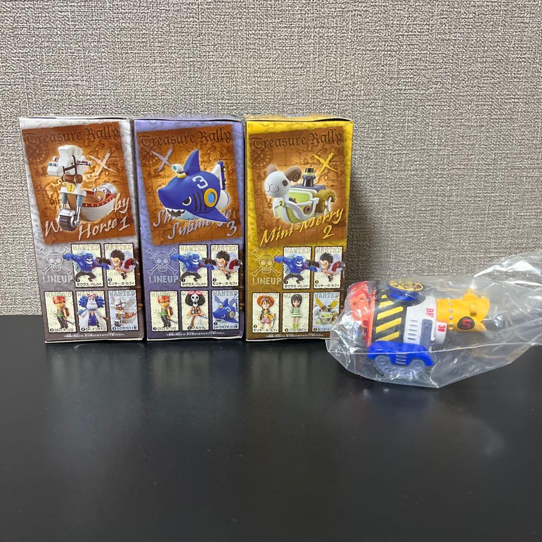 ワンピース ワールドコレクタブルフィギュア トレジャーラリーⅣ 4種