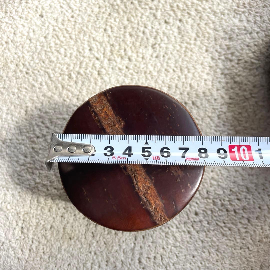 未使用樺細工 桜皮細工 茶道具12点セット十六角茶櫃 伝統工芸品 秋田