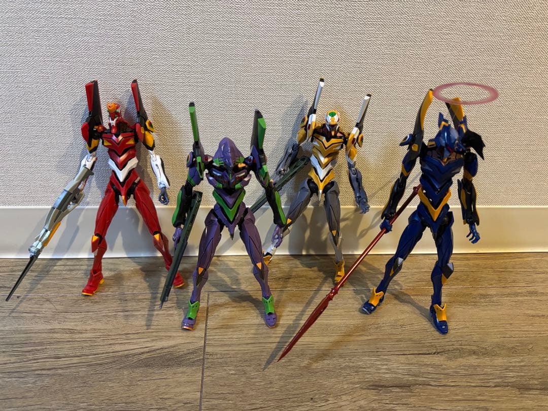 エヴァンゲリオン フィギュア 海洋堂 4体 セット エヴァンゲリオン