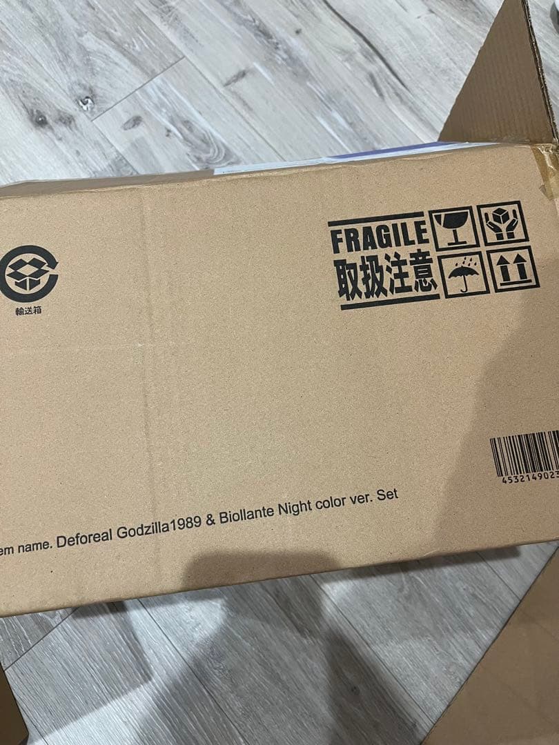 デフォリアル ゴジラ(1989)&ビオランテ ナイトカラーver セット