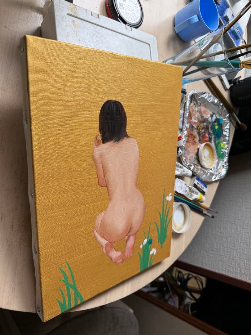 裸婦画　F4サイス 油絵　原画