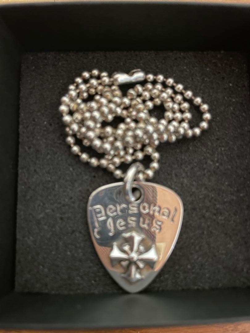 氷室京介 Personal Jesus ピック型ペンダント ネックレス シルバー