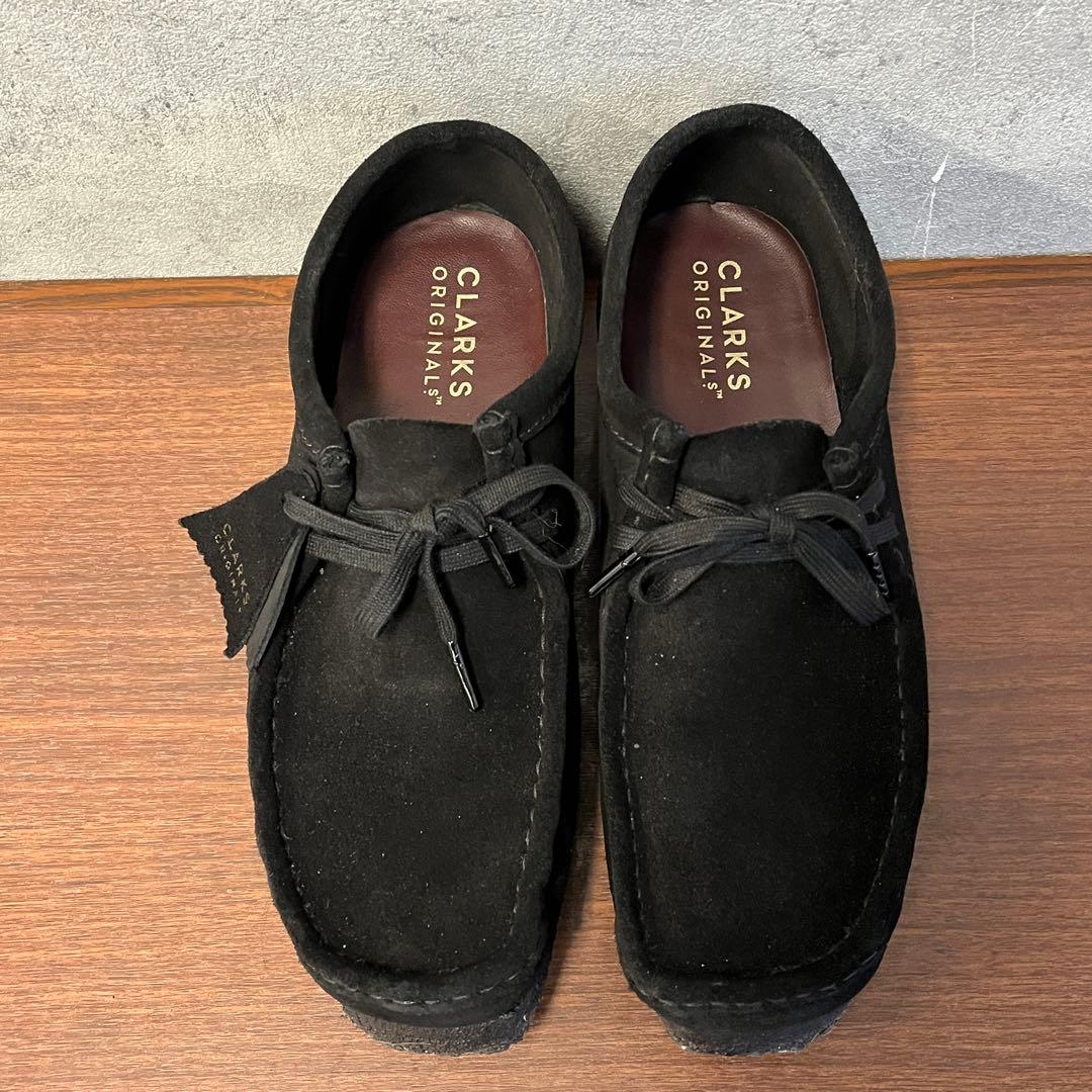 CLARKS ブラック モカシン　ワラビー　クラークス