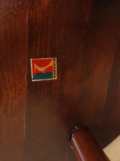 飛騨産業　ミルクスツール　再塗装済　USED