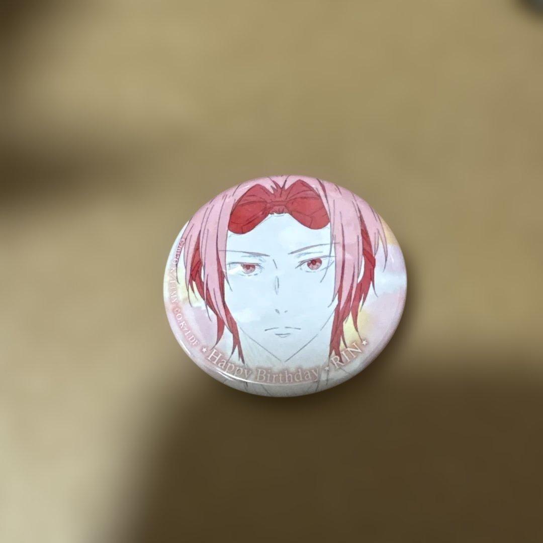 松岡凛 バースデー 缶バッジ Free - メルカリ