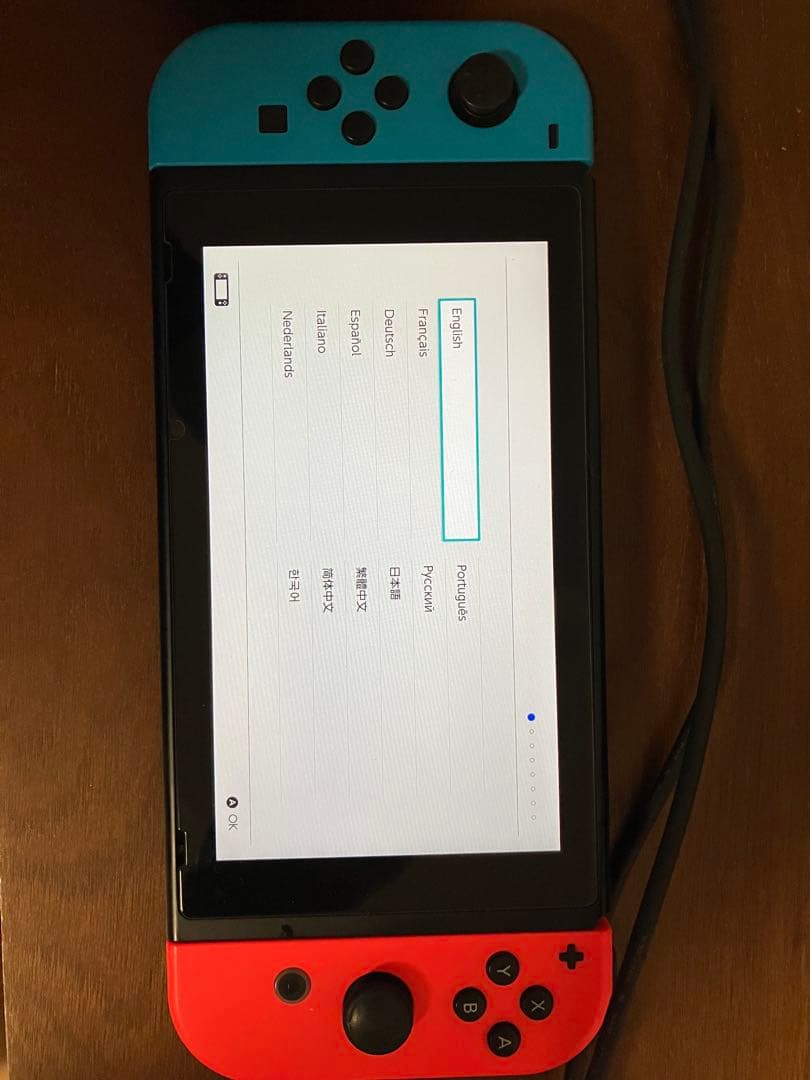 ハ*ム様 Nintendo Switch 本体 ネオンブルー　ネオンレッド