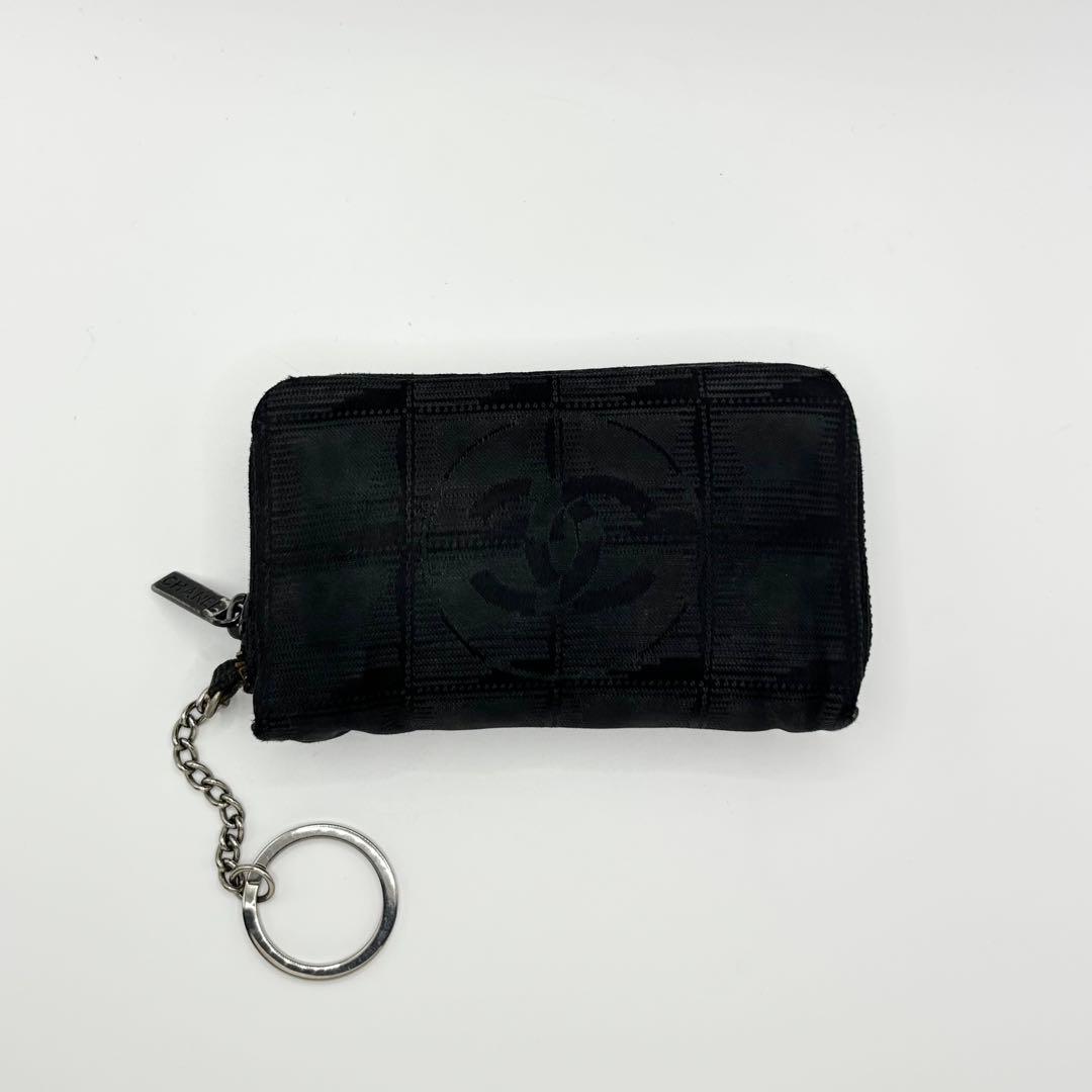 ✨希少✨CHANEL ケース　ミニポーチ　ニュートラベル　ココマーク　黒色
