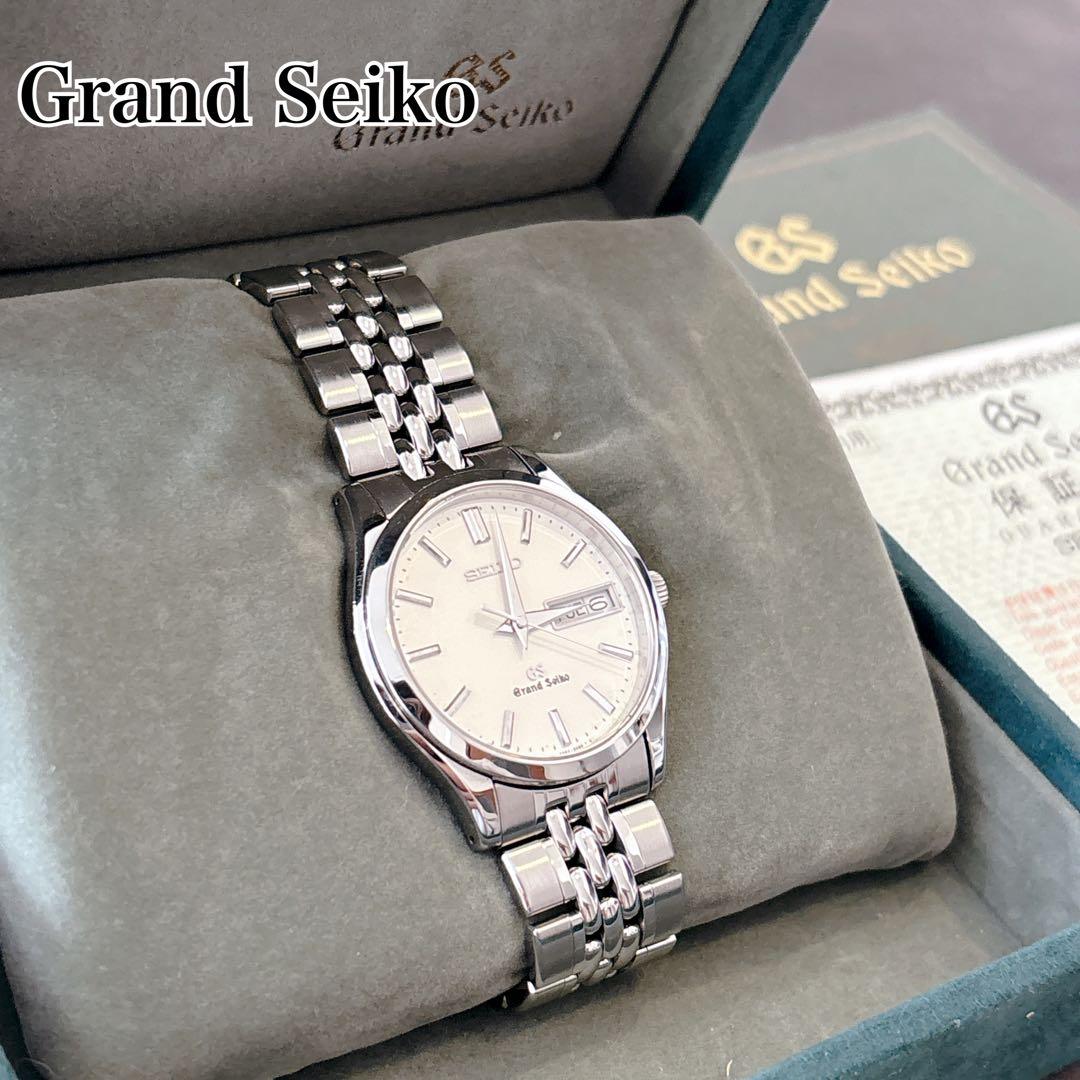 グランドセイコー SBGT001 9F83-9A00 白文字盤 デイデイト