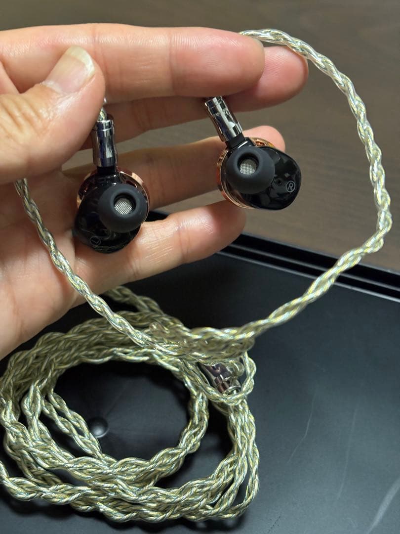 fiio fp3 rosewood 金メッキケーブル付