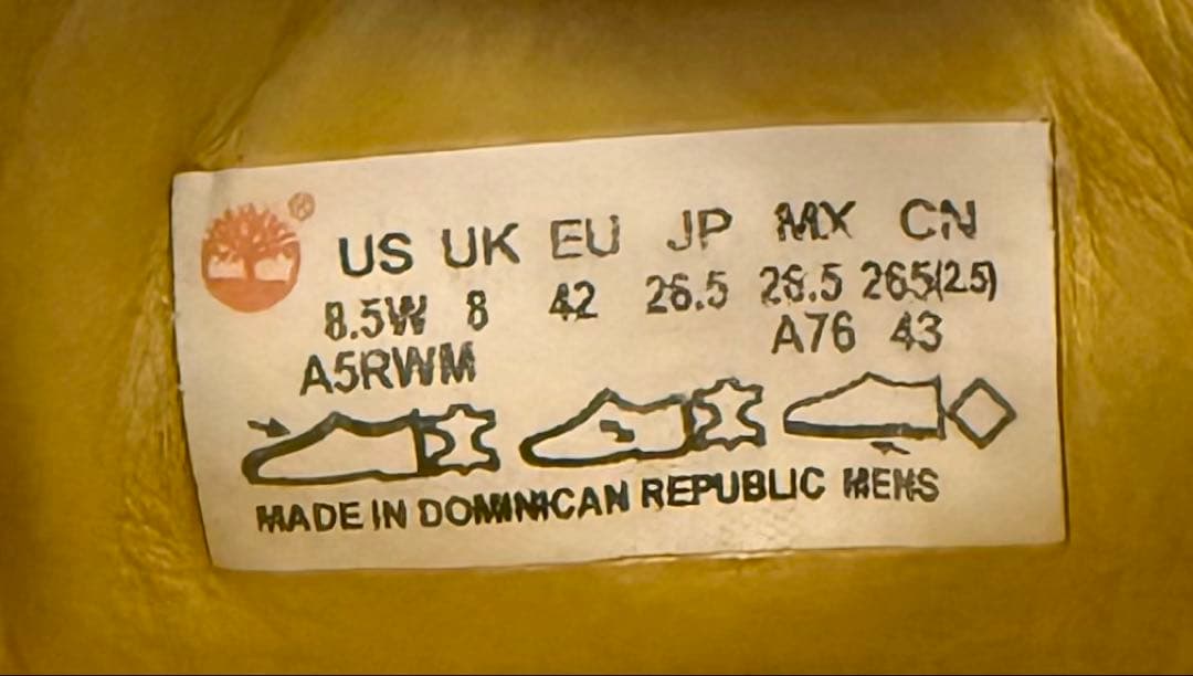 美品 Timberland ティンバーランド 3EYE A5RWM 26.5