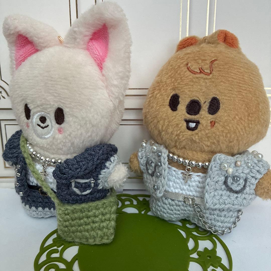 ゆうち様 SKZOO 10cmぬいぐるみ用 衣装 ハン アイエン