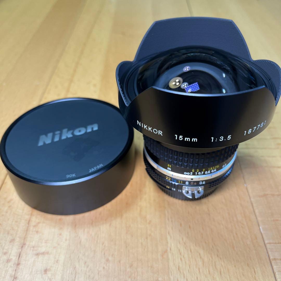 Nikon ニコン レンズ NIKKOR 15mm F3.5 カメラ Nikon NIKKOR 15mm F3.5 カメラ レンズ Nikon NIKKOR 15mm F3.5 カメラ