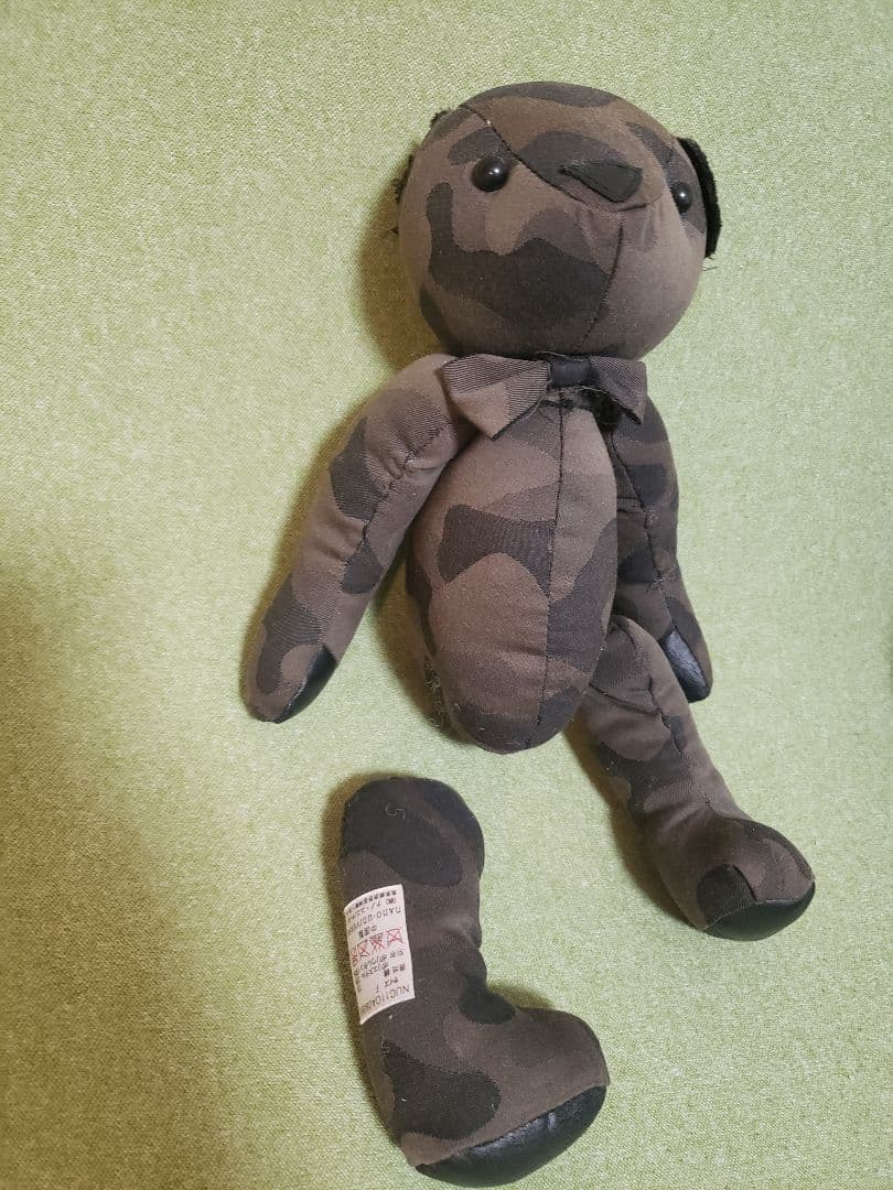 nano・universe×ハリスツイードベア4体 オリジナルベア3体 計7体