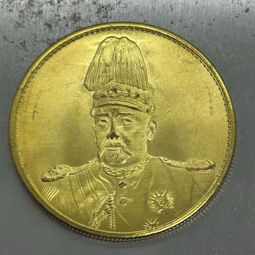 A-377 中国古銭 中華民國共和紀念幣 壹圓 直径39mm 重さ23.21g - メルカリ