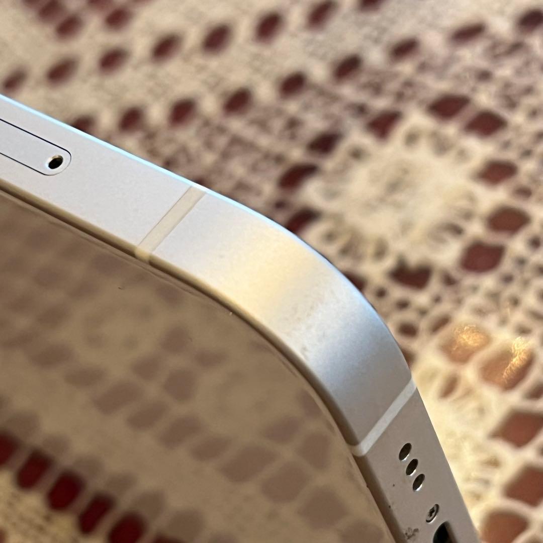 iPhone12 本体　64GB 純正バッテリー容量79% ホワイト×シルバー