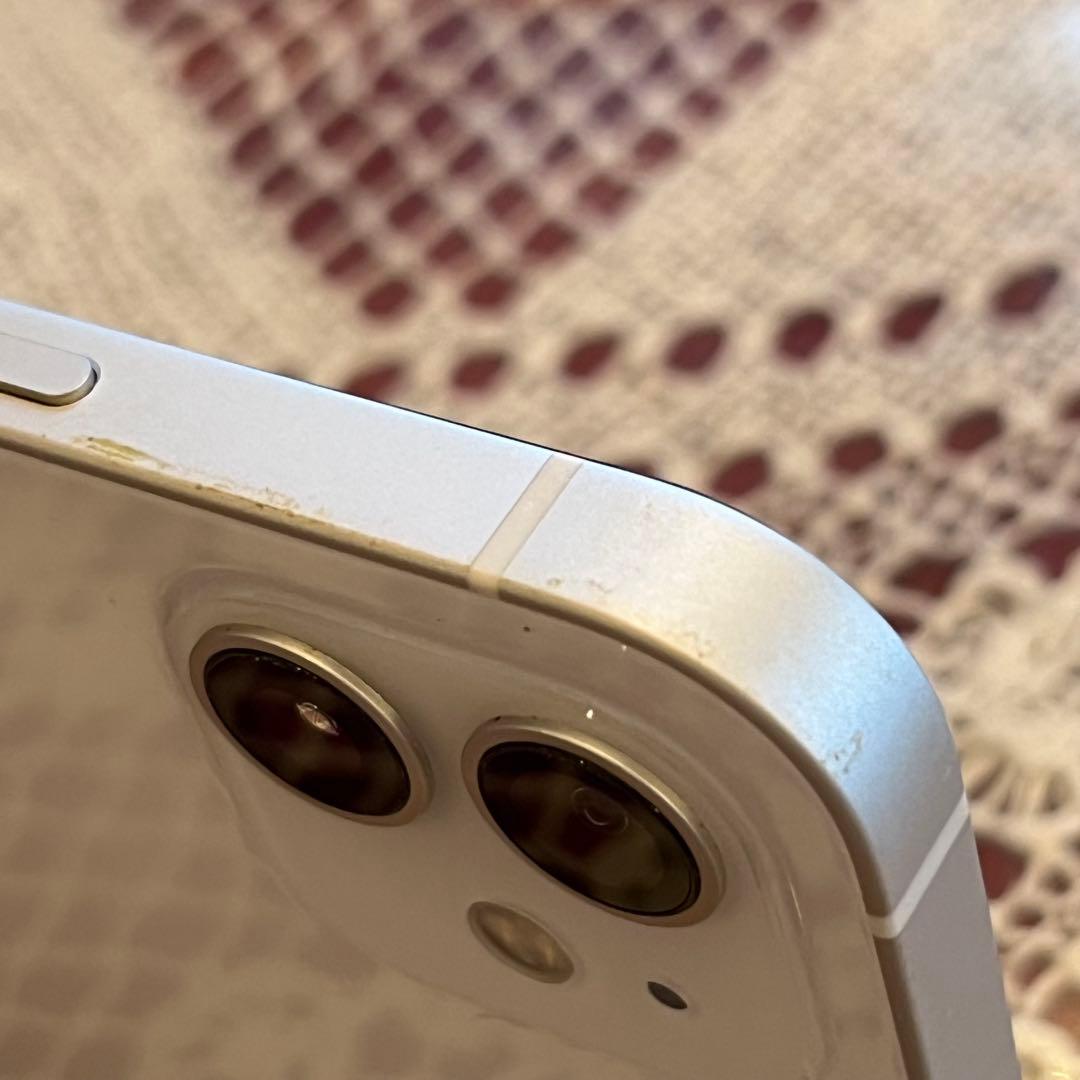 iPhone12 本体　64GB 純正バッテリー容量79% ホワイト×シルバー