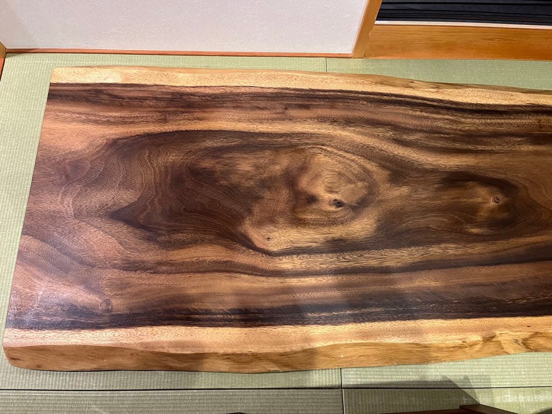 zhutingqin0826 一枚板　モンキーポッド　ダイニングテーブル