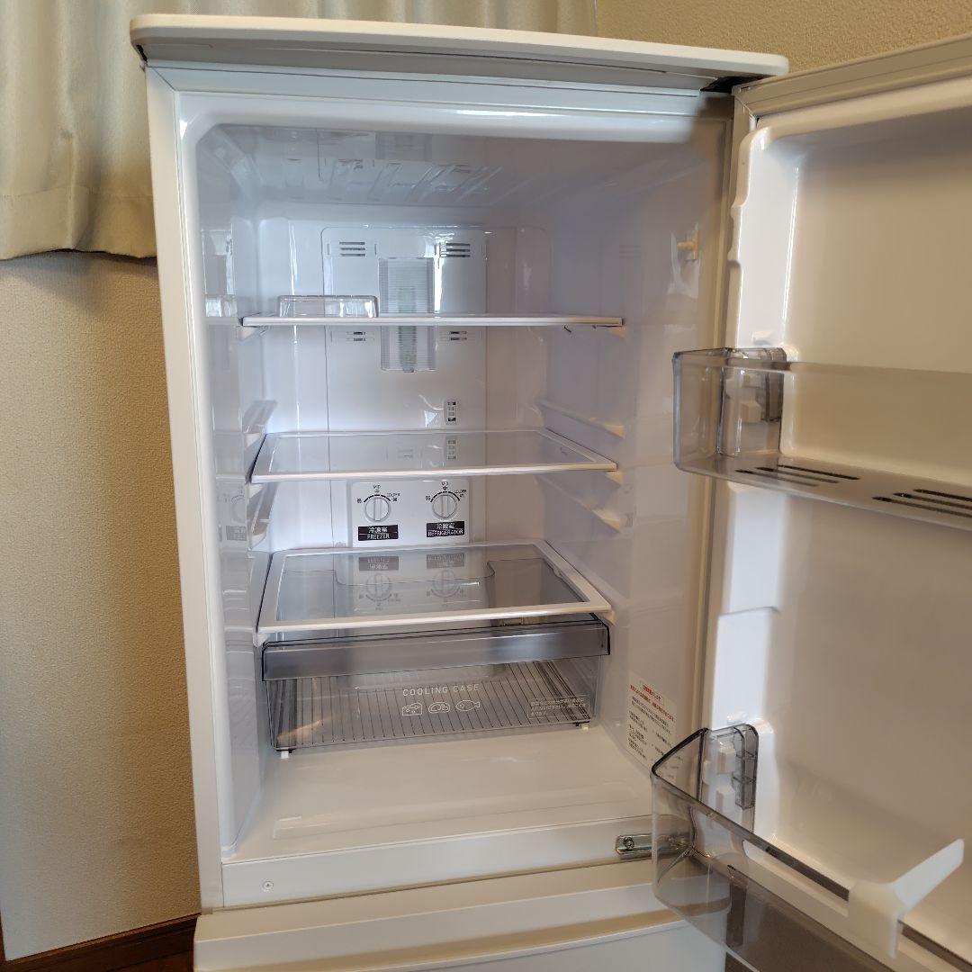 三菱電機 冷凍冷蔵庫 MR-P15K-W 2025年製 マットホワイト 146L