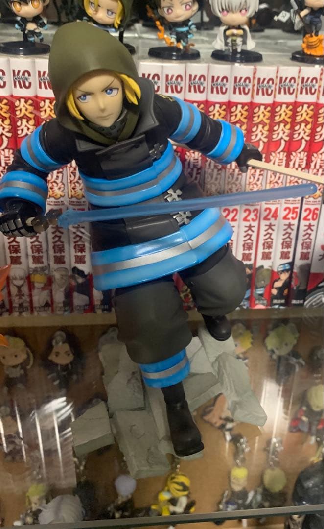 炎炎の消防隊フィギュア.ミニフィギュア.漫画全巻(シュリンクかかってます)セット