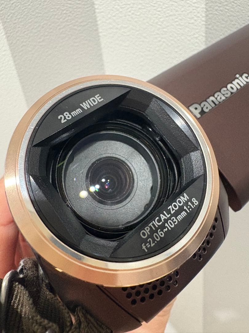 Panasonic HC-V550M ビデオカメラ　美品　茶色