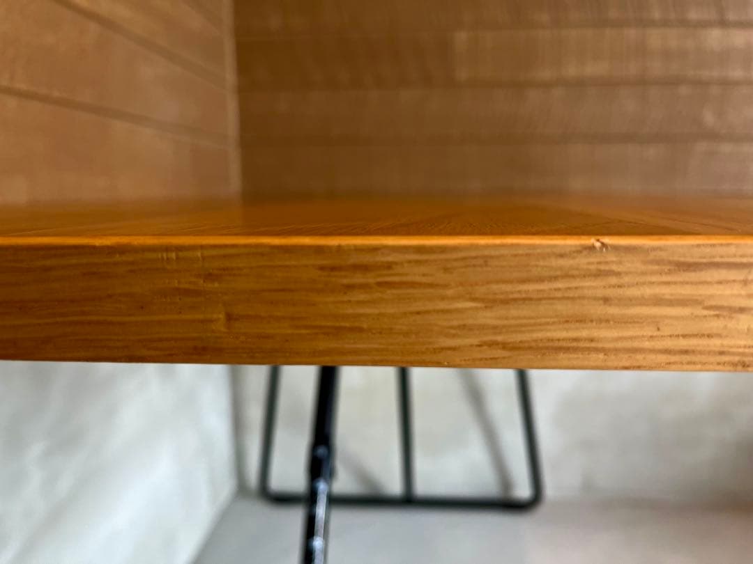 【無印良品】木製折りたたみテーブル オーク材付板 幅120cm