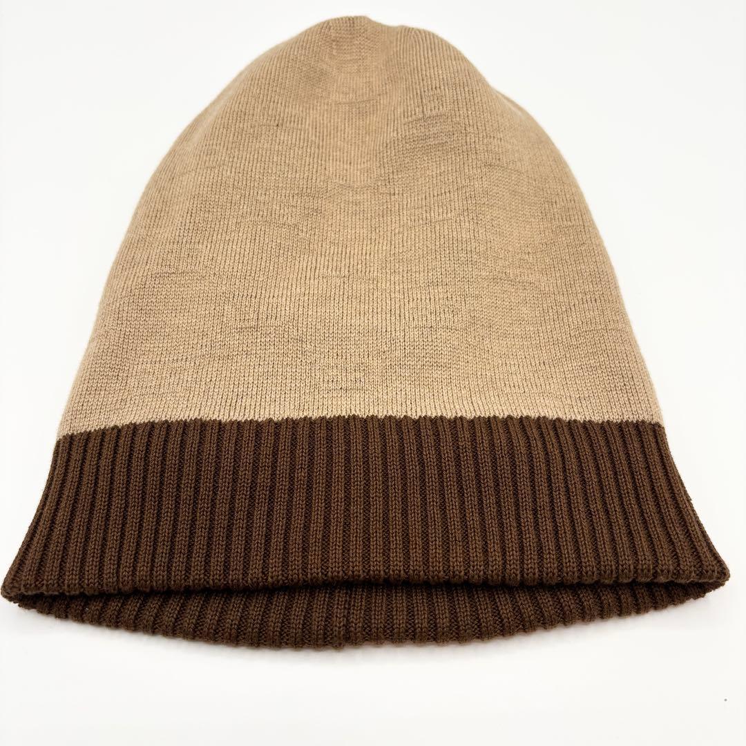 GUCCI グッチ GG ニット帽 Lサイズ ベージュ ブラウン系 ユニセックス