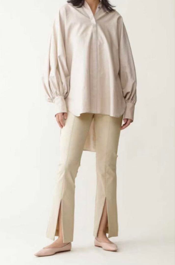 新品 タグ付き LE PHIL ルフィル スリットパンツ